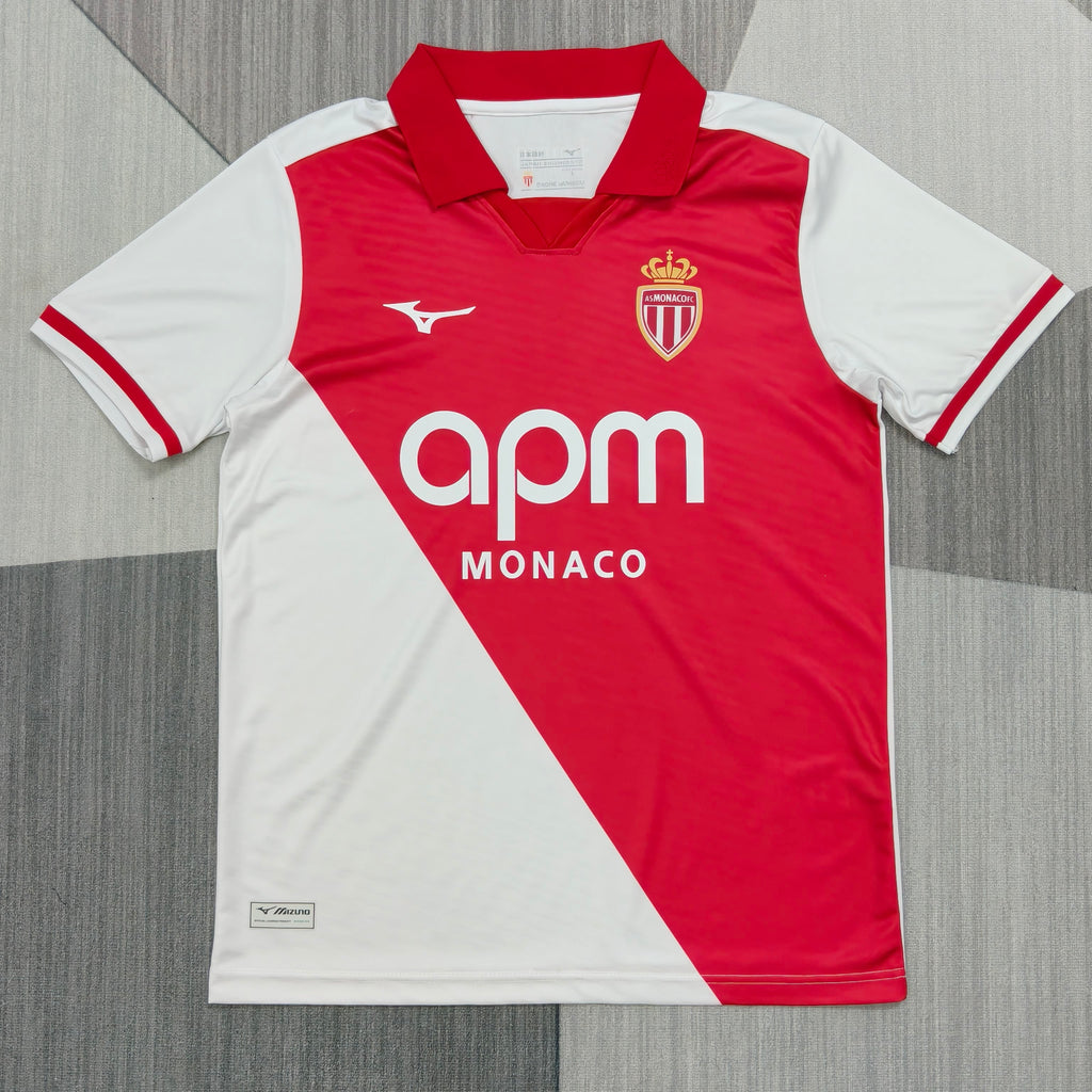 AS Monaco - Maillot 26/27 - Blanc, Rouge