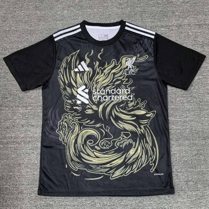 Liverpool - Maillot Concept - Noir, Doré, Gris