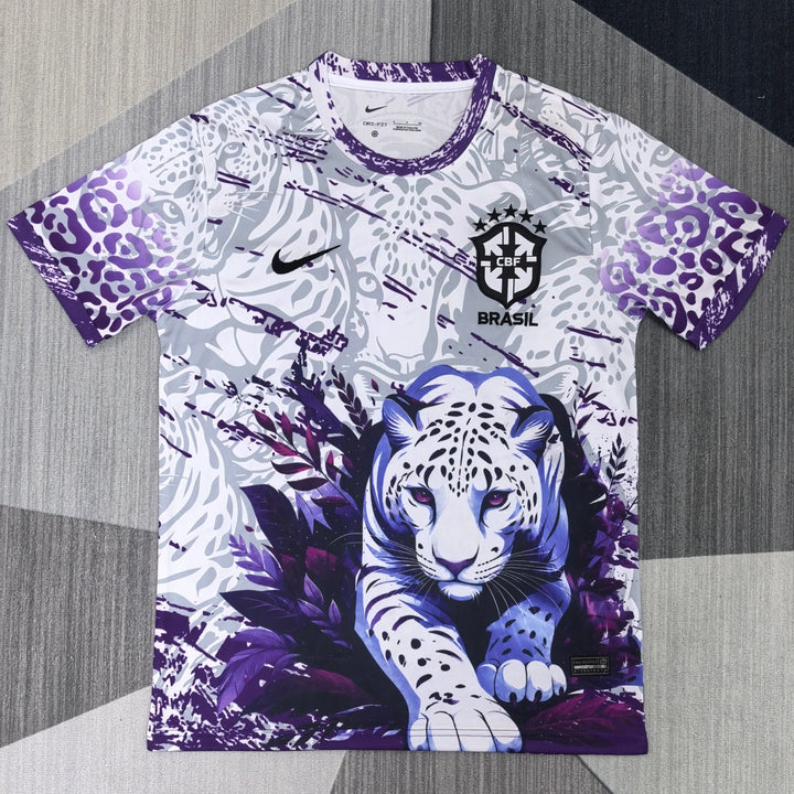 Brésil - Maillot Concept - Blanc, Violet
