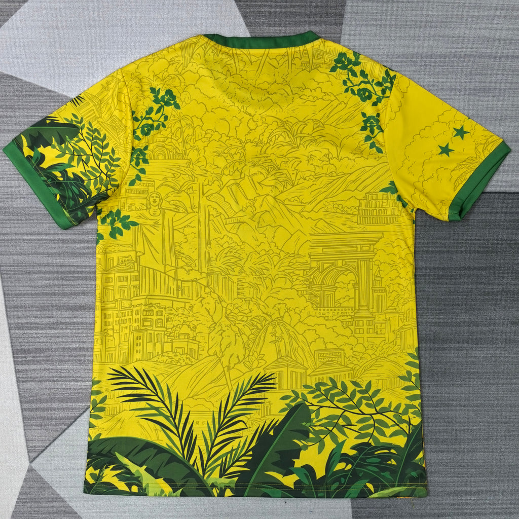 Brésil - Maillot Concept - Jaune, Vert