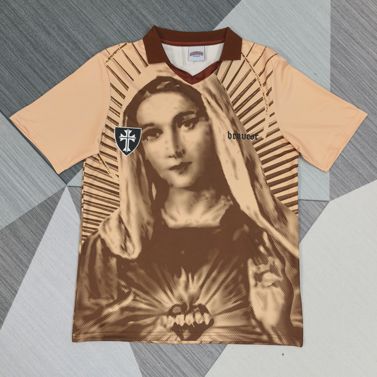 Brésil - Maillot Concept - Crème, Marron