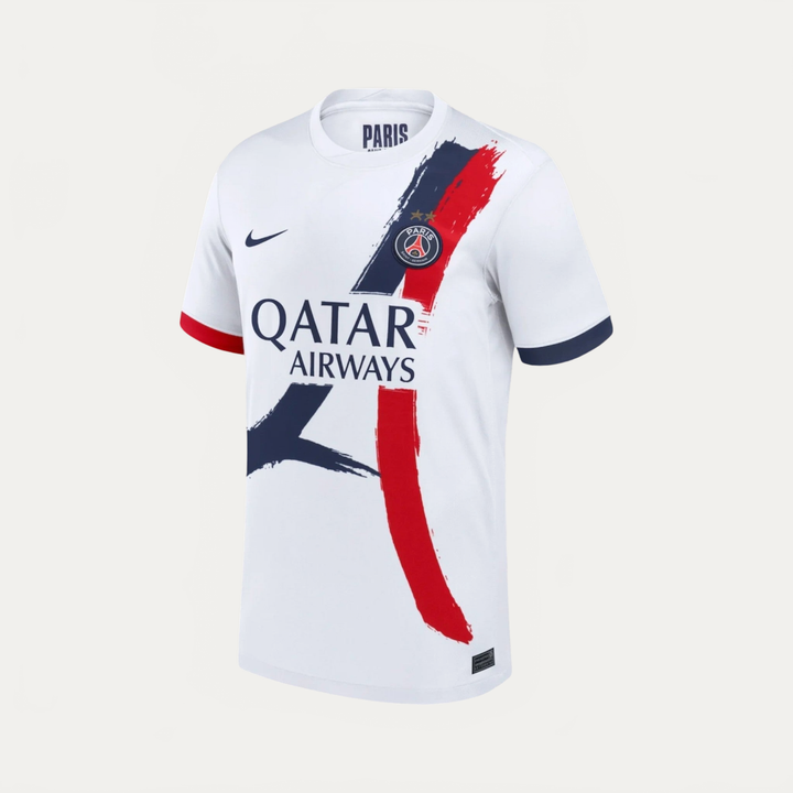PSG - 2 Étoiles Back To Back Champions D'Europe 25/26 - Blanc (extérieur)