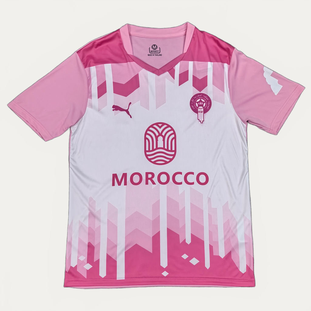 Maroc - Maillot Concept - Rose, Blanc